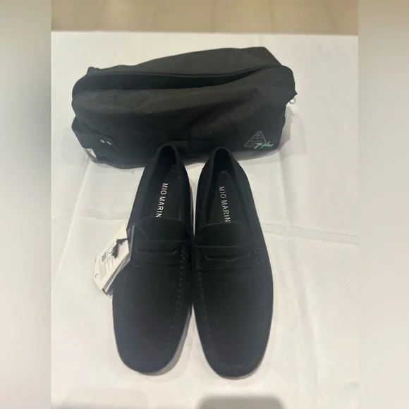 Mio Marino Threaded Bend Suede Loafers Size 8.5 Mio Marino Threaded Band Suede Loafers for Men - Walmart.com main image 4
